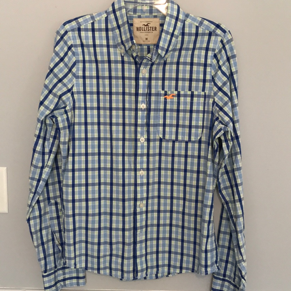 Hollister button down collar shirt